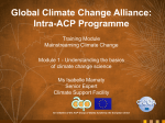 Module 1 - Science - Global Climate Change Alliance