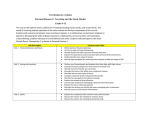 Curriculum at a Glance Personal Finance 2: Investing and the Stock