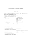list of conceptual questions - Are you sure you want to look at this?