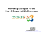 Marketing for health libraries and information organizations