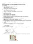 Evolution Test Review Sheet