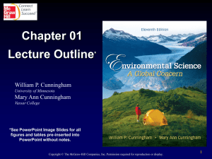 Introduction to Environmental Science ppt