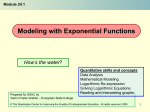 What is Mathematical Modeling? - SERC
