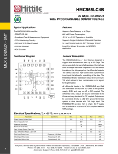 HMC955LC4B - Hittite Microwave Corporation