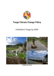 Tonga Climate Change Policy