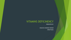 Vitamin C Deficiency - Easymed.club