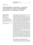 Geovisualization of dynamics, movement and change