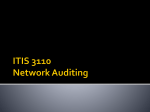 Network Auditing - Personal Web Pages