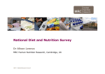 National Diet and Nutrition Survey