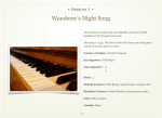 Wanderer`s Night Song
