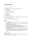 Year 9 Revision sheet 2009.