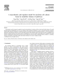 A macrokinetic and regulator model for myeloma cell culture based