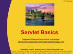 A Servlet That Generates HTML