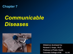 Chapter 7 - Communicable Diseases