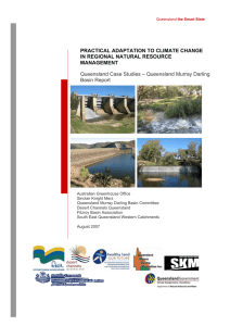 Climate Change Impacts on the Water Resources of the Cooper