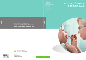Infectious Diseases in Finland 2012