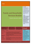 Family and Households Revision Booklet