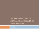 Epidemiology of Mental Health Issues in the Caribbean