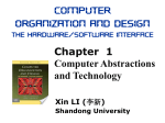 computer organization and design