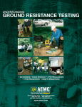 AEMC Ground Resistance - Test Equipment Rental