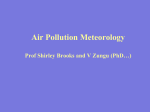 Air Pollution Meteorology