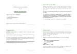 Minimum Spanning Trees