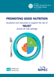 PROMOTING GOOD NUTRITION `MUST`