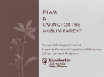 Islam and Caring for the Muslim Patient