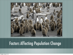 Factors Affecting Population Change