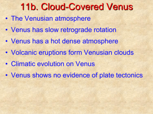 Chapter 11b: Cloud-Covered Venus PowerPoint