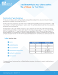 Construction Type Guidelines