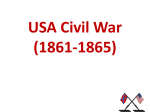 USA Civil War (1861-1865)