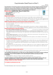 Drug Information Sheet("Kusuri-no-Shiori") Injection Revised: 08