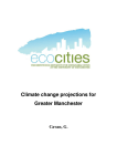 Climate change projections for Greater Manchester