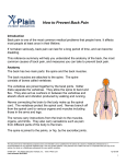 How to Prevent Back Pain