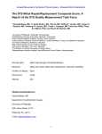 The STS Mitral Repair/Replacement Composite Score: A Report of