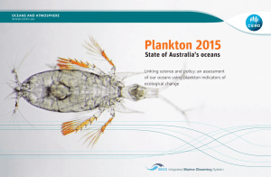 Plankton 2015 - State of Australia`s oceans