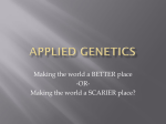Applied Genetics - Tanque Verde School District