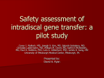 Safety assessment of intradiscal gene transfer: a pilot study