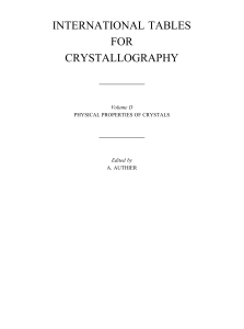 Sample pages - International Union of Crystallography