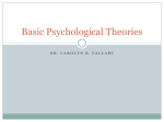 Basic Psychological Theories