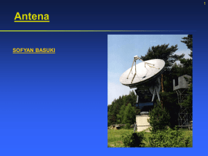 Antennas - Telkom Unjani 2013