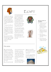 Egypt Summary Sheet