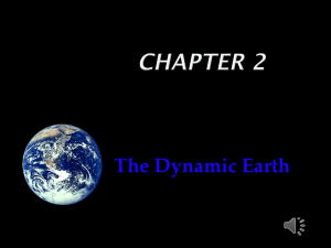 EE I Chapter 2 The Dynamic Earth
