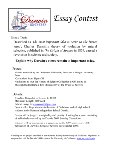 Essay Contest - University of Oklahoma
