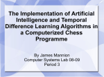 The Implementation of Artificial Intelligence and Temporal Difference