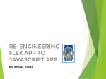 st8: Re-Engineering FLEX app to Javascript app