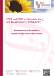 EGFR and HER2 in Metastatic Lung and Breast Cancer (TechBulletin)