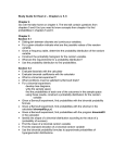 Study Guide for Exam 2 – Chapters 4, 5, 6