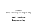 JDBC